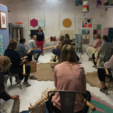 Learn to knit using giant yarn and XXL knitting needles at Plump & Co giant knitting workshops. Plump & Co workshops available nationwide in New Zealand, Australia, USA and more. Our yarns and needles are made in New Zealand. 