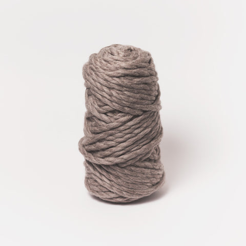 Plump & Co's giant yarn in grey 2 ply. Use our plumptious XXL New Zealand merino wool with our giant knitting needles or extreme crochet hooks to make your own chunky knit blanket or throw. Individual bumps and extreme knitting kits available. Worldwide shipping, free shipping to New Zealand and Australia!