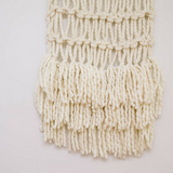 Create this chunky large wall hanging using our chunky wool merino bumps of Plump & Co 1 ply yarn, with Giant crochet hook from Plump & Co. In New Zealand and Australia. With chunky wool merino knits and layers of textures for your home inspiration.
