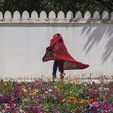 Plump & Co chunky knit blanket in red giant yarn 1 ply made of felted New Zealand merino bulky wool using extreme knitting needles, XXL knitting and giant crochet hooks, Individual bumps, ottomans, giant weaving, cushions, wall hangings, key rings, and extreme knitting kits available. Worldwide shipping to USA, Canada, UK, Australia, Texas, New Zealand, Japan, Korea 