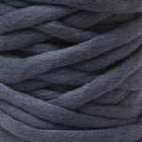Plump & Co's giant yarn in Blue Berry 1 ply. Use our plumptious XXL New Zealand merino wool with our giant knitting needles or extreme crochet hooks to make your own chunky knit blanket or throw. Perfect for arm knitting. Worldwide shipping, free shipping to New Zealand and Australia!