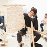 Learn to knit using giant yarn and XXL knitting needles at Plump & Co giant knitting workshops. Plump & Co workshops available nationwide in New Zealand, Australia, USA and more.