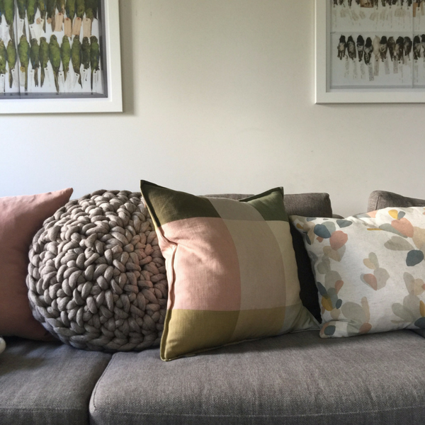 Big round discount cushion